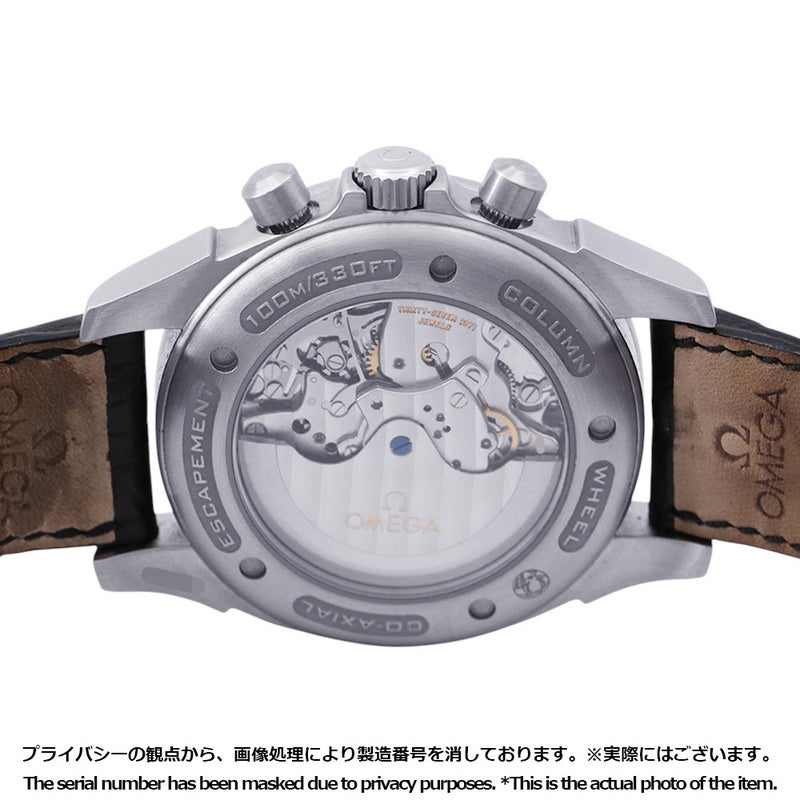オメガ デビル クロノスコープ コーアクシャル 4851.61.31 OMEGA 腕時計 レッド文字盤