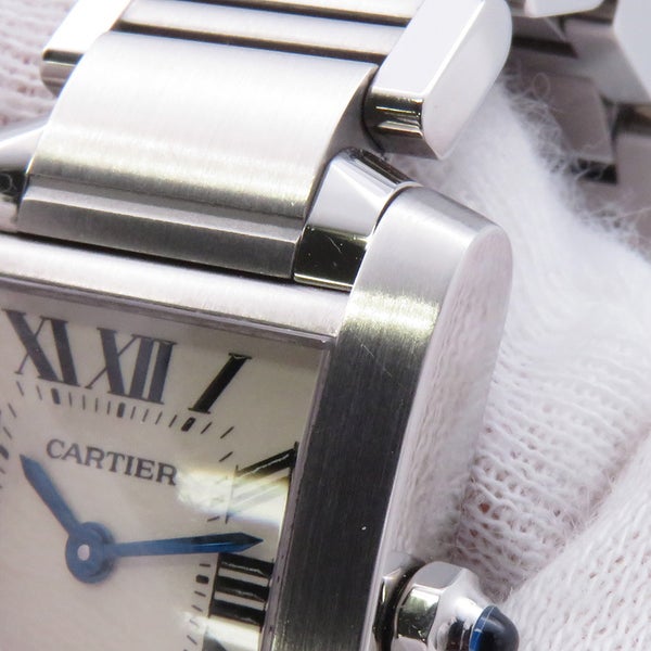 カルティエ タンク フランセーズ SM W51008Q3 Cartier 腕時計 レディース クォーツ