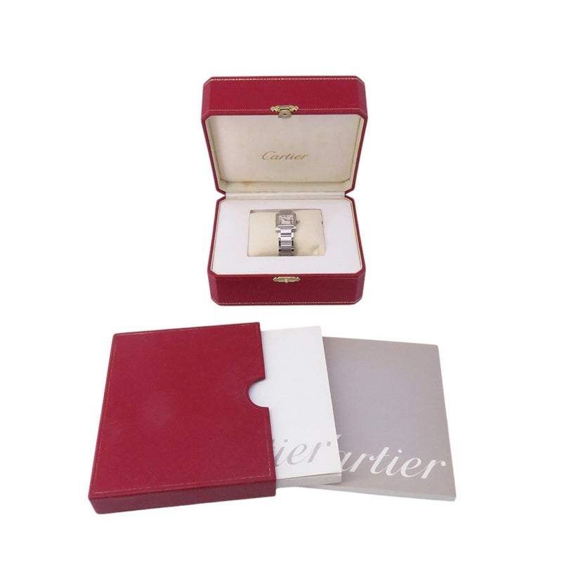 カルティエ タンク フランセーズ SM W51008Q3 Cartier 腕時計 レディース クォーツ