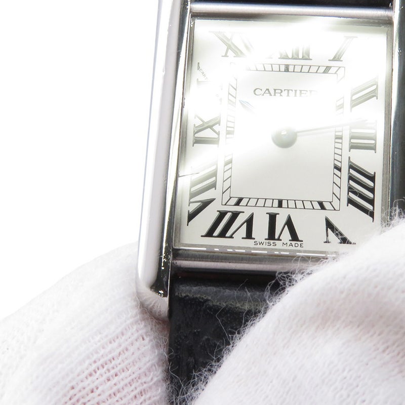 カルティエ タンク マスト SM WSTA0042 Cartier 腕時計 シルバー文字盤 クォーツ