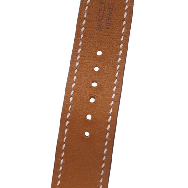 エルメス ケープコッド GM スイフト/エトゥープ CC2.710 HERMES 腕時計 シルバー文字盤 クォーツ