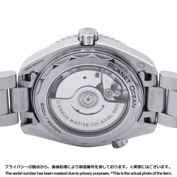 オメガ シーマスター プラネットオーシャン 600M コーアクシャル 215.30.40.20.04.001 OMEGA 腕時計 白文字盤