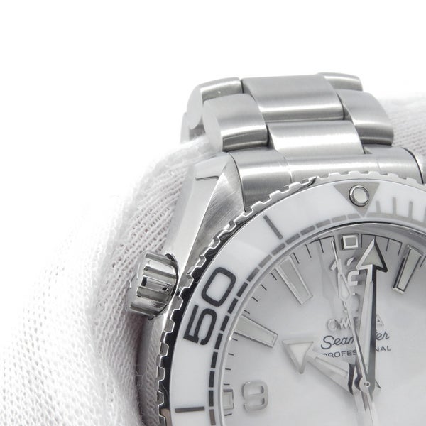 オメガ シーマスター プラネットオーシャン 600M コーアクシャル 215.30.40.20.04.001 OMEGA 腕時計 白文字盤