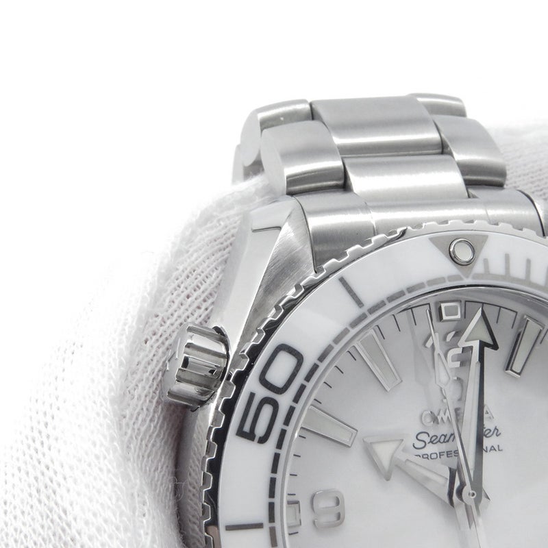 オメガ シーマスター プラネットオーシャン 600M コーアクシャル 215.30.40.20.04.001 OMEGA 腕時計 白文字盤