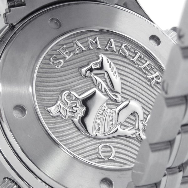 オメガ シーマスター ダイバー300M コーアクシャル GMT クロノグラフ 212.30.44.52.03.001 OMEGA 腕時計 ブルー文字盤