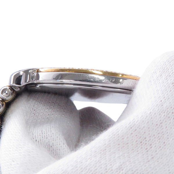 セイコー クレドール ダイヤベゼル 5A74-0190 SEIKO 腕時計 アイボリー文字盤