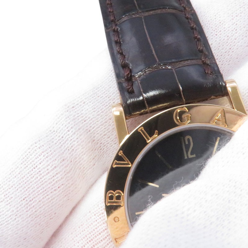 ブルガリ ブルガリブルガリ BB30GL BVLGARI  腕時計 黒文字盤