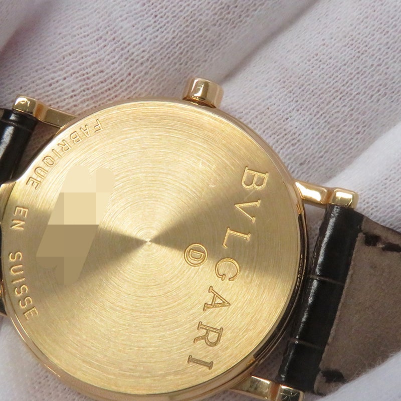 ブルガリ ブルガリブルガリ BB30GL BVLGARI  腕時計 黒文字盤