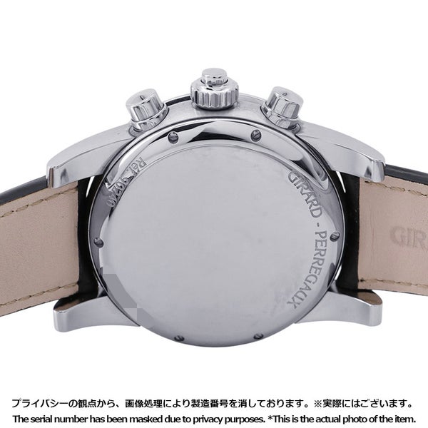 ジラールペルゴ ラトラパンテ フドロワイヤント クロノグラフ リミテッド 世界100本限定 90240-11-811-0 シルバー文字盤
