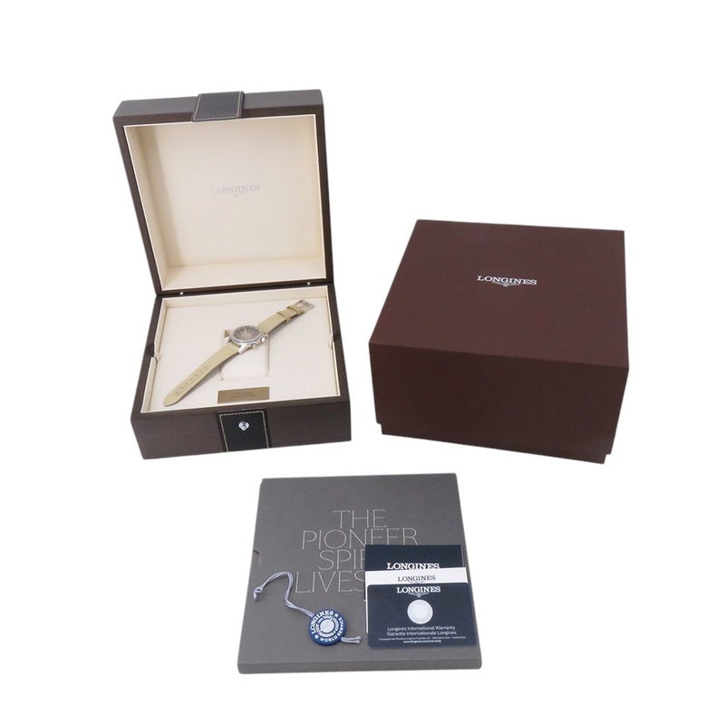 ロンジン レジェンドダイバー デイト L3.374.4.30.2 LONGINES 腕時計 ベージュ文字盤