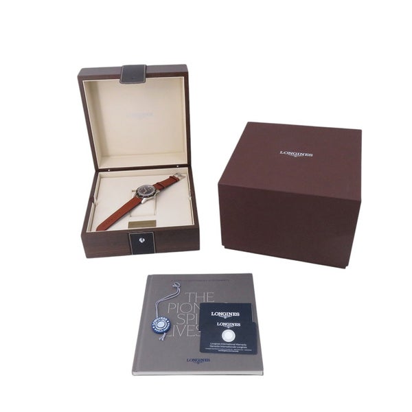 ロンジン ヘリテージ スキンダイバー L2.822.4.56.2 LONGINES 腕時計 黒文字盤