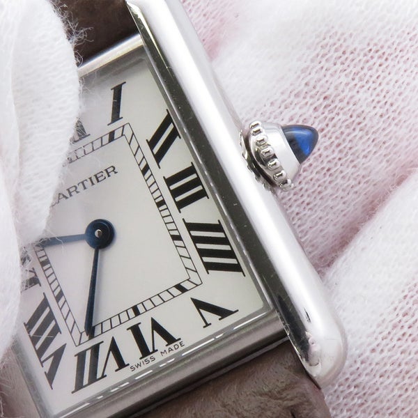 カルティエ タンク マスト SM WSTA0042 Cartier 腕時計 シルバー文字盤 クォーツ