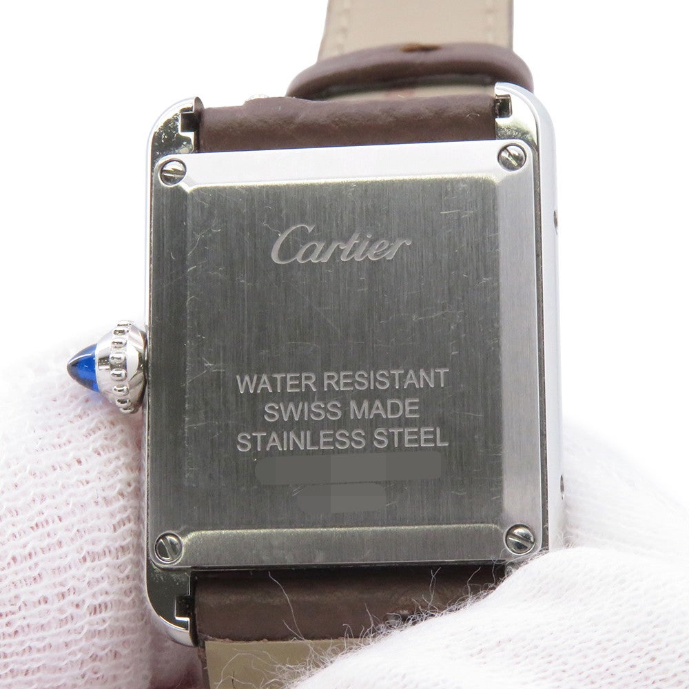 カルティエ タンク マスト SM WSTA0042 Cartier 腕時計 シルバー文字盤