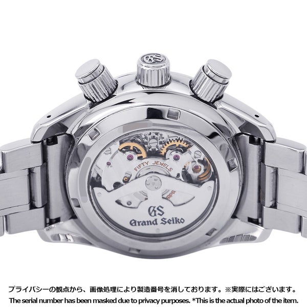 セイコー グランドセイコー GMT スプリングドライブ  マスターショップ限定 SBGC003 SEIKO 腕時計 黒文字盤