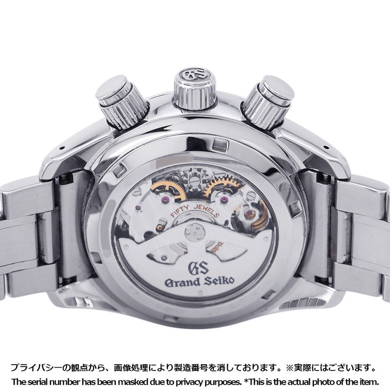 セイコー グランドセイコー GMT スプリングドライブ  マスターショップ限定 SBGC003 SEIKO 腕時計 黒文字盤