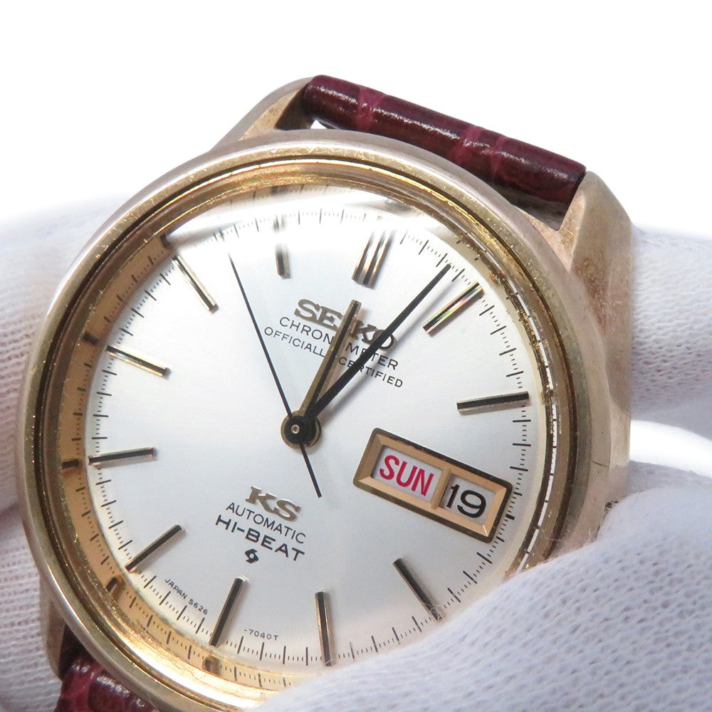 セイコー キングセイコー デイデイト 5626-7040 SEIKO 腕時計 シルバー
