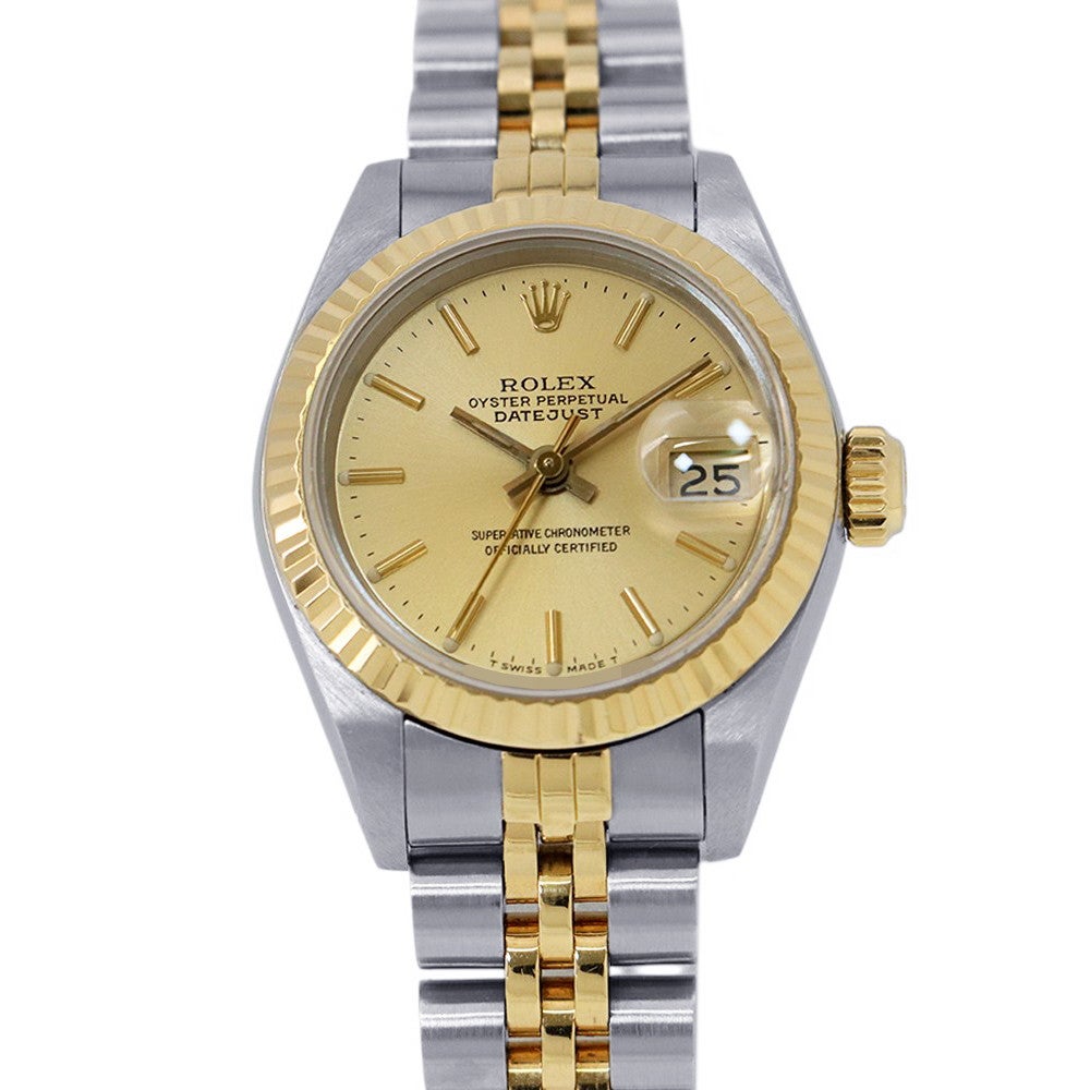 ROLEX デイトジャスト 69173 2コマ SS*K18YG ロレックス デイトジャスト R番 SS/K18YG 69173 ROLEX 腕時計