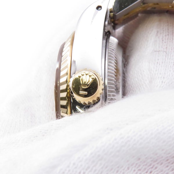 ロレックス デイトジャスト R番 SS/K18YG 69173 ROLEX 腕時計 シャンパン文字盤