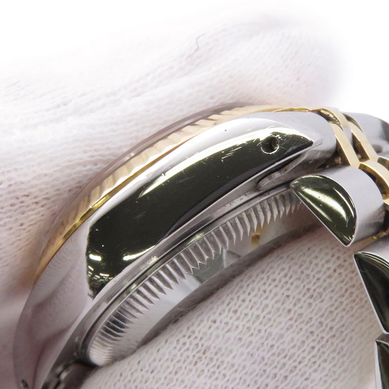 ロレックス デイトジャスト R番 SS/K18YG 69173 ROLEX 腕時計 シャンパン文字盤