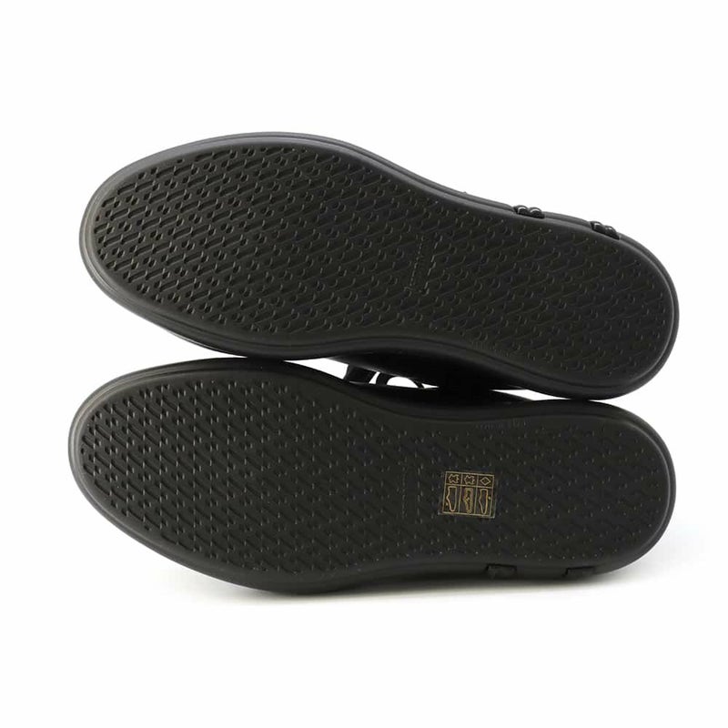 エルメス スニーカー ハッピー カーフレザー レディースサイズ38 HERMES 靴 黒