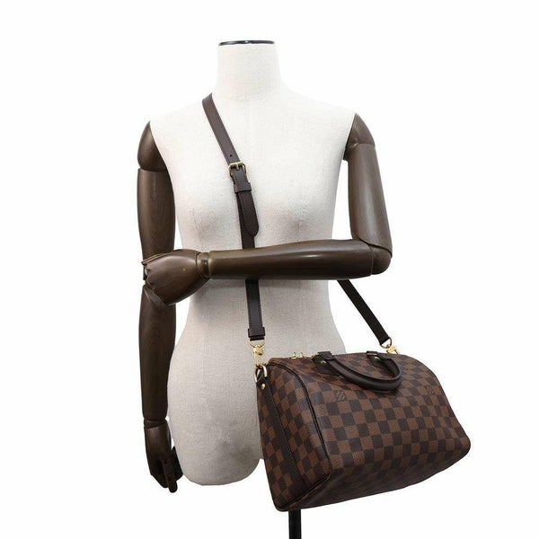 ルイヴィトン ハンドバッグ ダミエ・エベヌ スピーディ・バンドリエール25 N41368 2wayショルダーバッグ ミニボストン