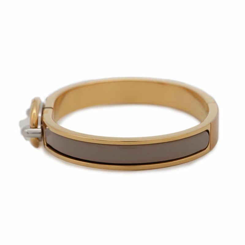 エルメス ブレスレット シェーヌダンクル ミニクリック PM マロングラッセ/ゴールド金具/シルバー金具 HERMES