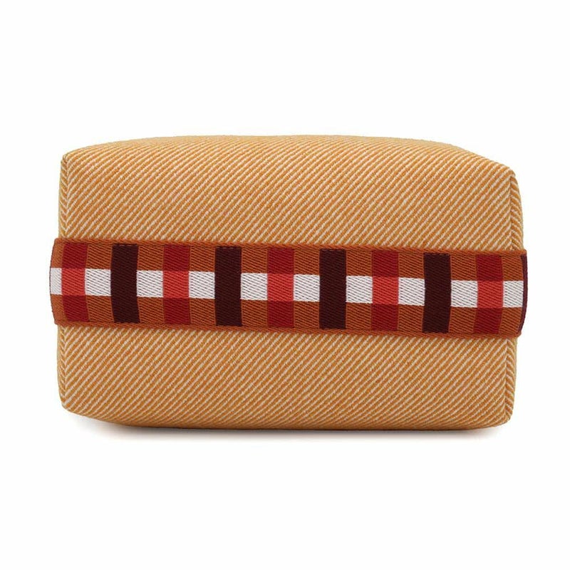 エルメス ポーチ ブリッド・ア・ブラックPM オカレ フォーヴ/シルバー金具 ウール HERMES ポーチ