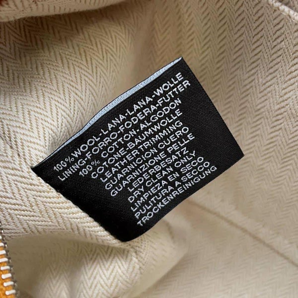 エルメス ポーチ ブリッド・ア・ブラックPM オカレ フォーヴ/シルバー金具 ウール HERMES ポーチ