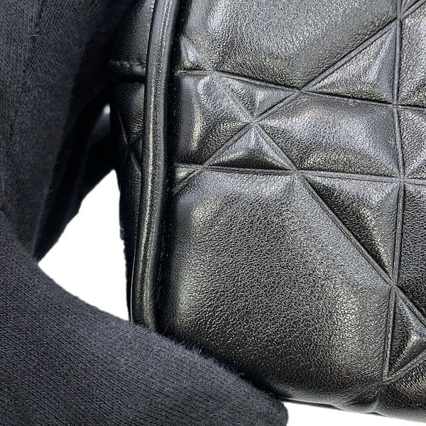 ディオール ハンドバッグ カナージュ レディ95.22 ミディアム カーフレザー M0699OVJX 2way 黒