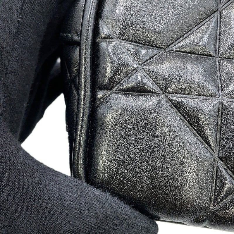 ディオール ハンドバッグ カナージュ レディ95.22 ミディアム カーフレザー M0699OVJX 2way 黒