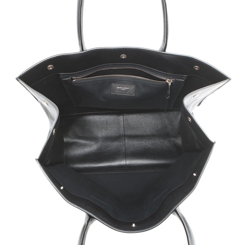 サンローランパリ トートバッグ リヴ・ゴーシュ RIVE GAUCHE スモール 686266 SAINT LAURENT PARIS 黒