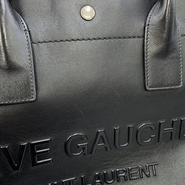 サンローランパリ トートバッグ リヴ・ゴーシュ RIVE GAUCHE スモール 686266 SAINT LAURENT PARIS 黒
