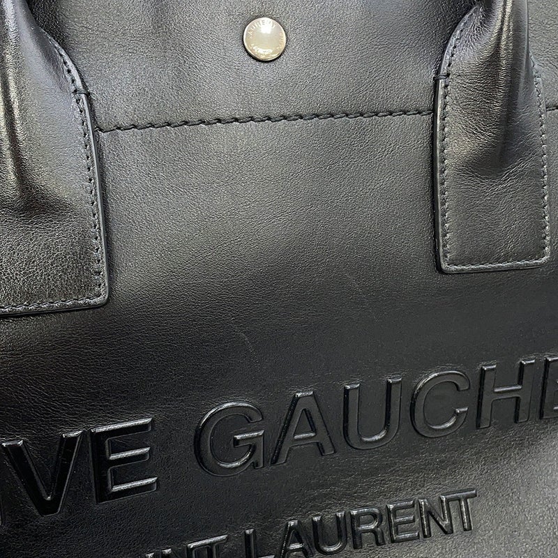 サンローランパリ トートバッグ リヴ・ゴーシュ RIVE GAUCHE スモール 686266 SAINT LAURENT PARIS 黒
