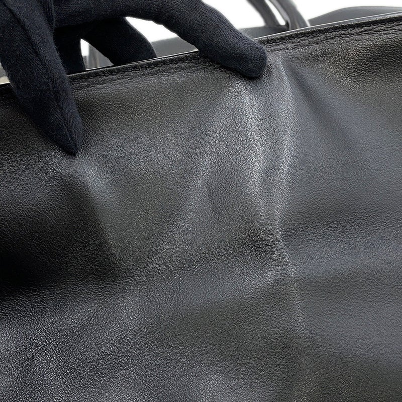 サンローランパリ トートバッグ リヴ・ゴーシュ RIVE GAUCHE スモール 686266 SAINT LAURENT PARIS 黒