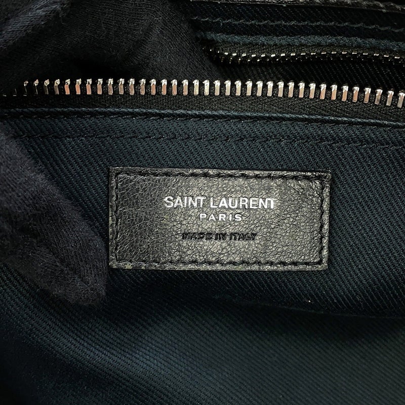 サンローランパリ トートバッグ リヴ・ゴーシュ RIVE GAUCHE スモール 686266 SAINT LAURENT PARIS 黒
