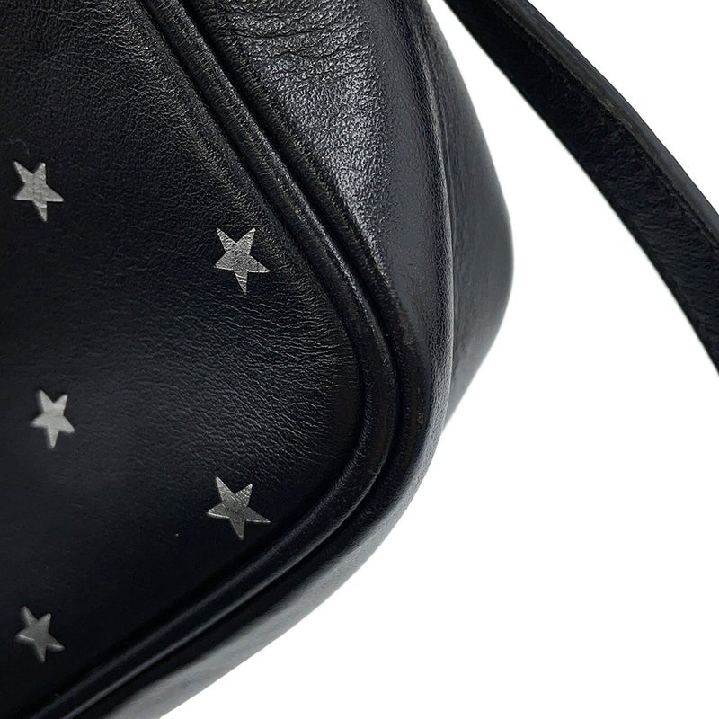 サンローランパリ ショルダーバッグ スター ルー カメラバッグ レザー 574494 SAINT LAURENT PARIS 黒