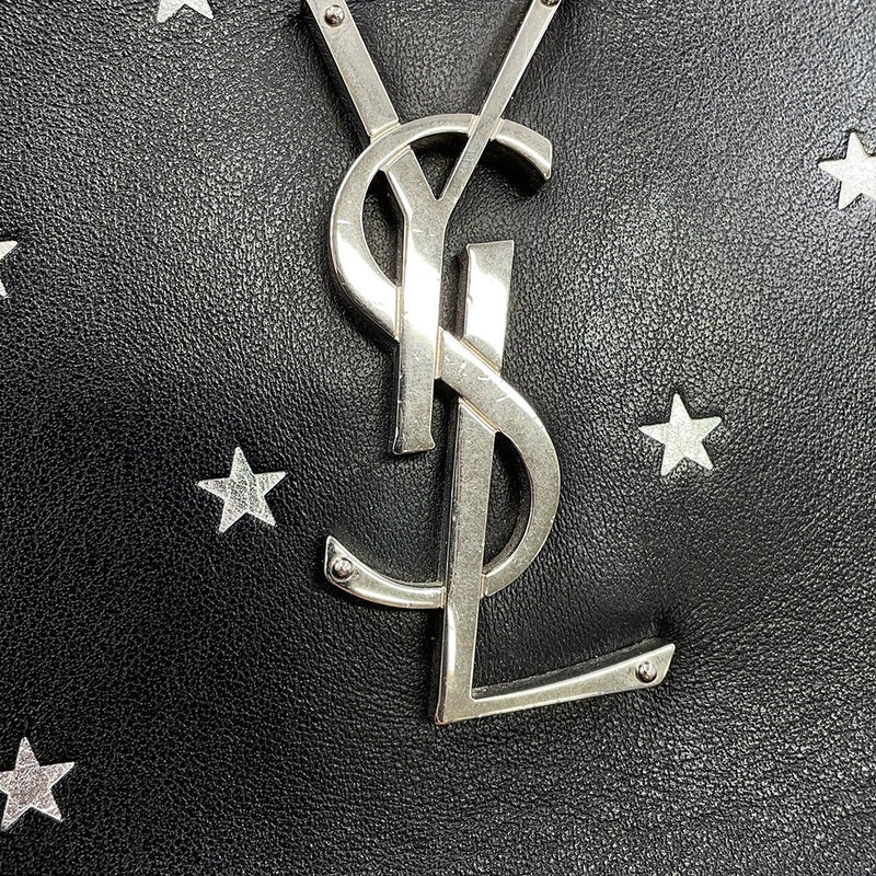 サンローランパリ ショルダーバッグ スター ルー カメラバッグ レザー 574494 SAINT LAURENT PARIS 黒