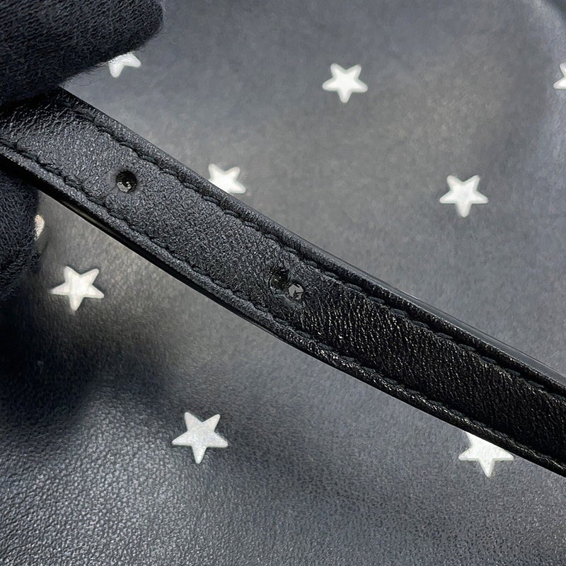 サンローランパリ ショルダーバッグ スター ルー カメラバッグ レザー 574494 SAINT LAURENT PARIS 黒