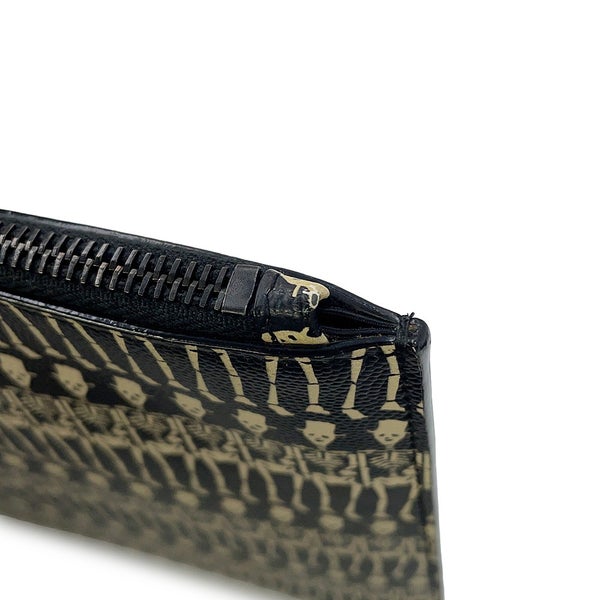 サンローランパリ クラッチバッグ スカルプリント タブレットケース 397294 SAINT LAURENT PARIS 黒