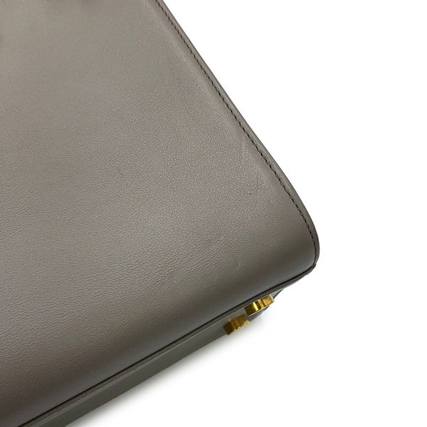 サンローランパリ ハンドバッグ ベイビー サックドジュール 421859 SAINT LAURENT PARIS 2way グレー