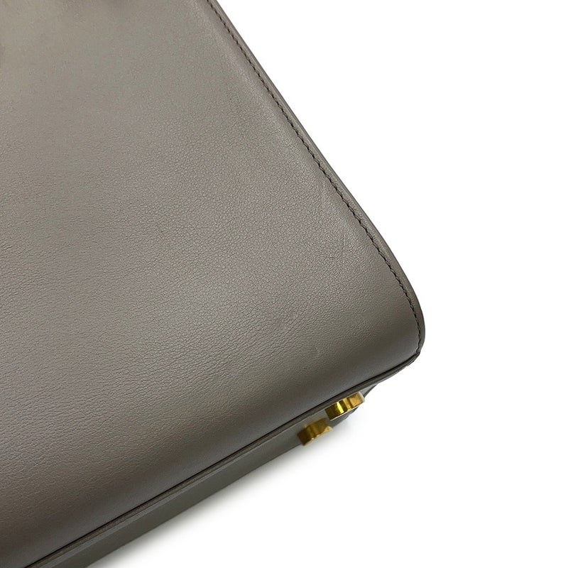 サンローランパリ ハンドバッグ ベイビー サックドジュール 421859 SAINT LAURENT PARIS 2way グレー