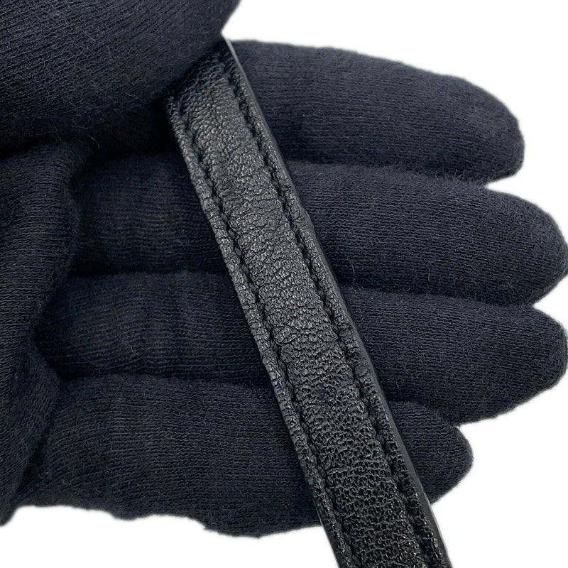 サンローランパリ チェーンウォレット カレッジ ミニ レザー 438492 SAINT LAURENT PARIS 財布 黒