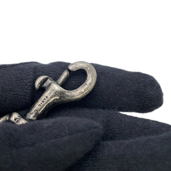 サンローランパリ チェーンウォレット カレッジ ミニ レザー 438492 SAINT LAURENT PARIS 財布 黒