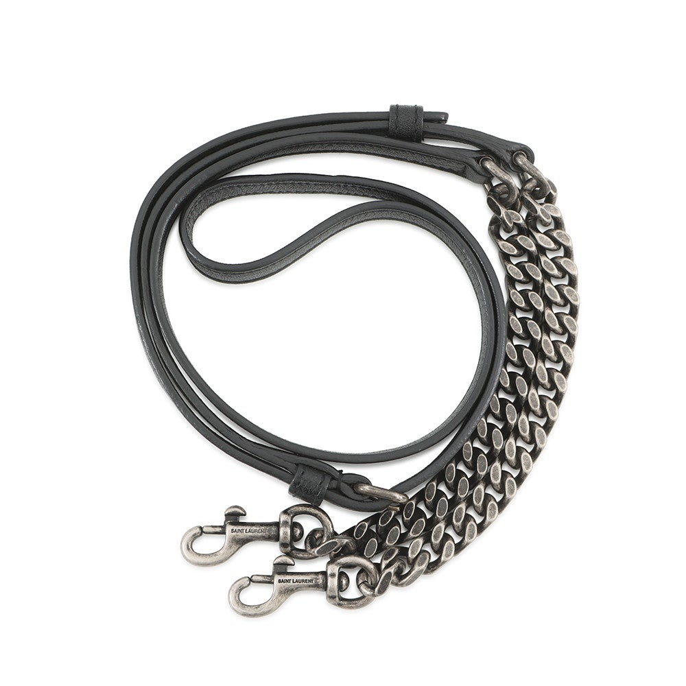 希少 美品 サンローランパリチェーン ウォレット 2way ミニ財布 メタリック 楽天市場】 サンローラン パリ SAINT LAURENT PARISチェーンウォレット