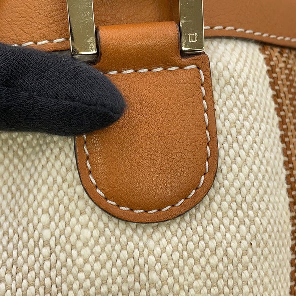 デルヴォー トートバッグ エブリーD キャンバス レザー DELVAUX 2way