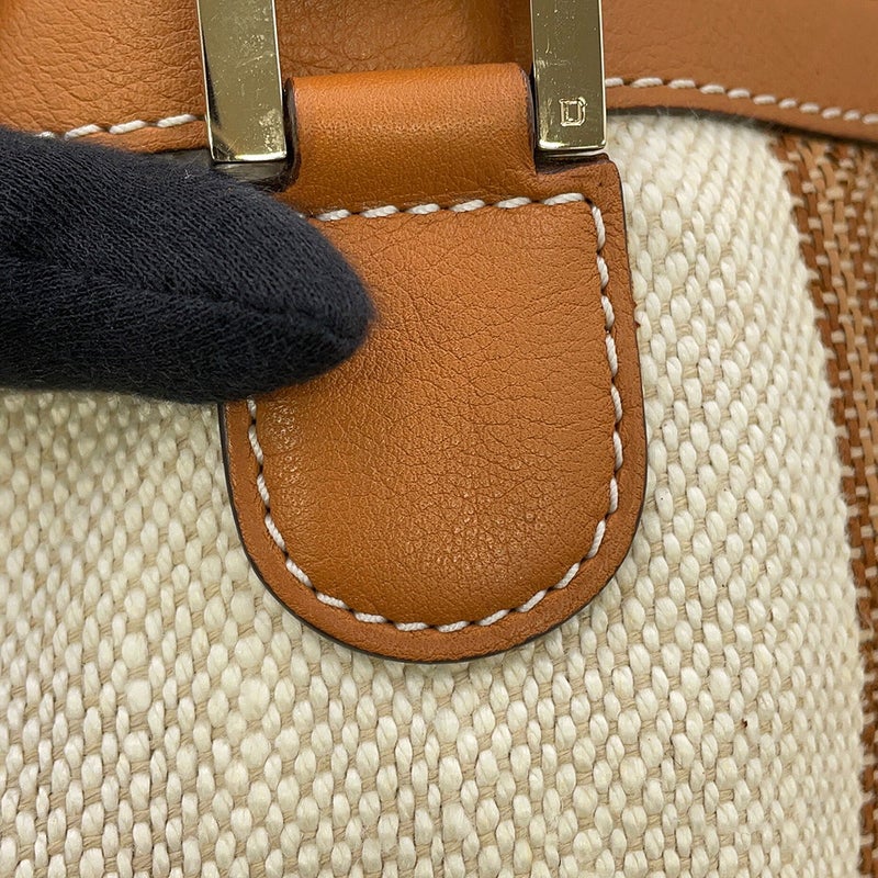 デルヴォー トートバッグ エブリーD キャンバス レザー DELVAUX 2way