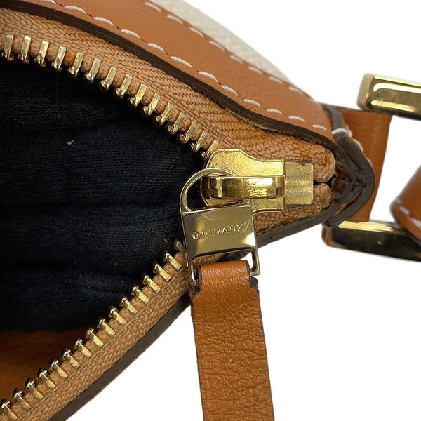 デルヴォー トートバッグ エブリーD キャンバス レザー DELVAUX 2way