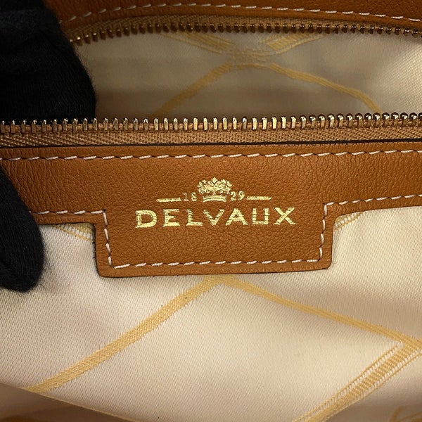 デルヴォー トートバッグ エブリーD キャンバス レザー DELVAUX 2way