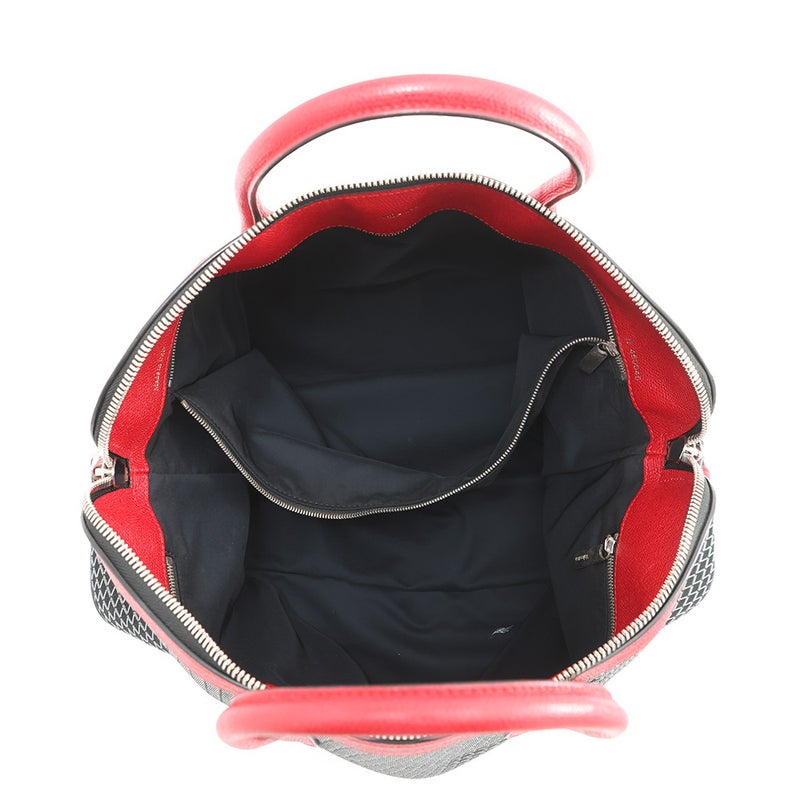 ヴァレクストラ ボストンバッグ K-VAL マイロゴ キャンバス レザー Valextra 2way