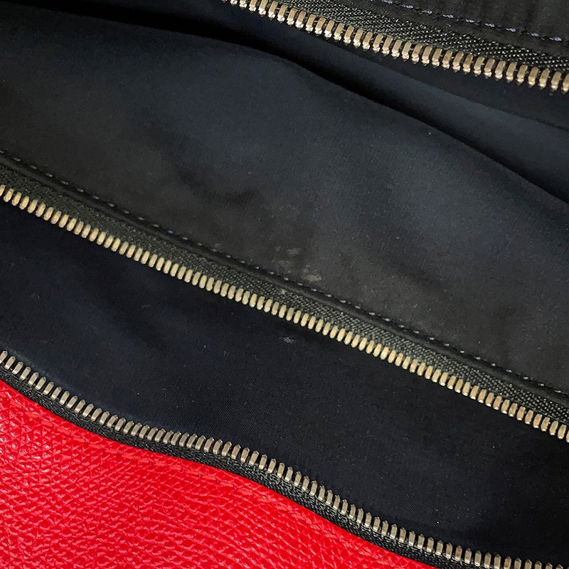 ヴァレクストラ ボストンバッグ K-VAL マイロゴ キャンバス レザー Valextra 2way